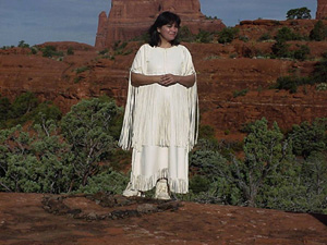 Taken in Sedona Arizona at a Medicine Wheel Ceremony